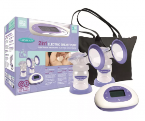 Electronic breast pump kit