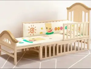 Adjustable crib.