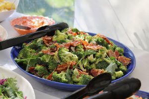 Dressed Broccoli Salad(Perfact foods to introduce to just weaned babies)