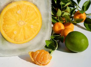 Frozen oranges in best foods for teething baby