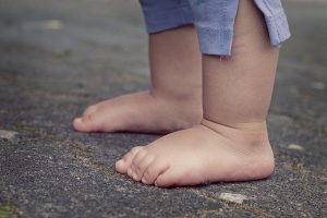 Baby feet ,baby playing in Baby Discipline 1 Year Old 