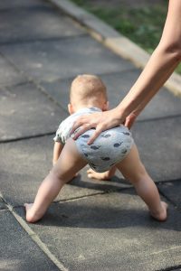 Baby learning how to walk 