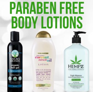 Paraben free lotion