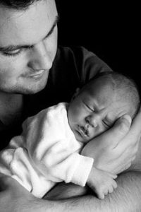 Prayer for newborn baby health ,father and baby.