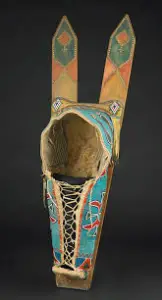 Kiowa cradleboard in Papoose  board