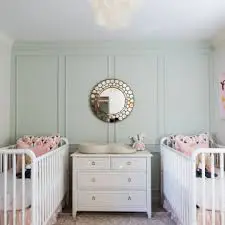 Green for baby girl room walls