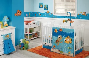 Aqua baby room