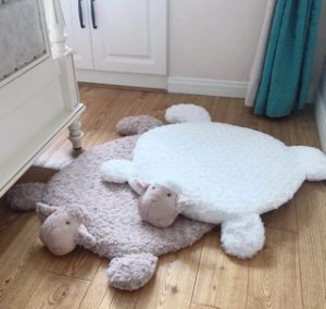 Floor rug for baby boy room